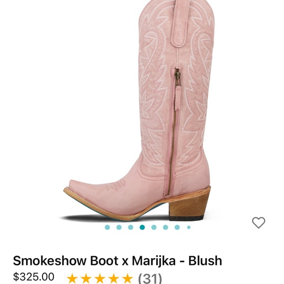 Smokeshow Boot x Marijka - Blush - Picture 7 of 16